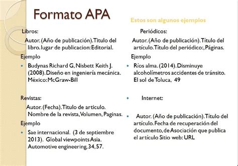 fromato apa - cita textual apa